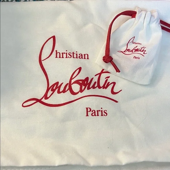 Christian Louboutin Just Loubo 85 Iridescent Hot Pink Slide Heels - Picture 5 of 5